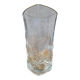Vase floral feuillagé "Prévert" verre France