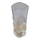 Vase floral feuillagé "Prévert" verre France