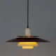 Danish vintage Lyskaer pendant lamp by Bent Nordsted, 1980s