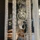 Barovier & Toso Murano, mirror with engraved borders, early 20th century.
