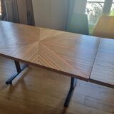 Dining table made in skateboard
