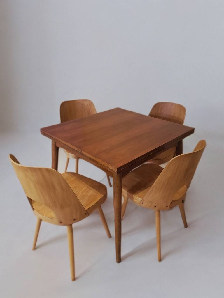 Extendable table by Česky Nabytek, Czech vintage 1960s