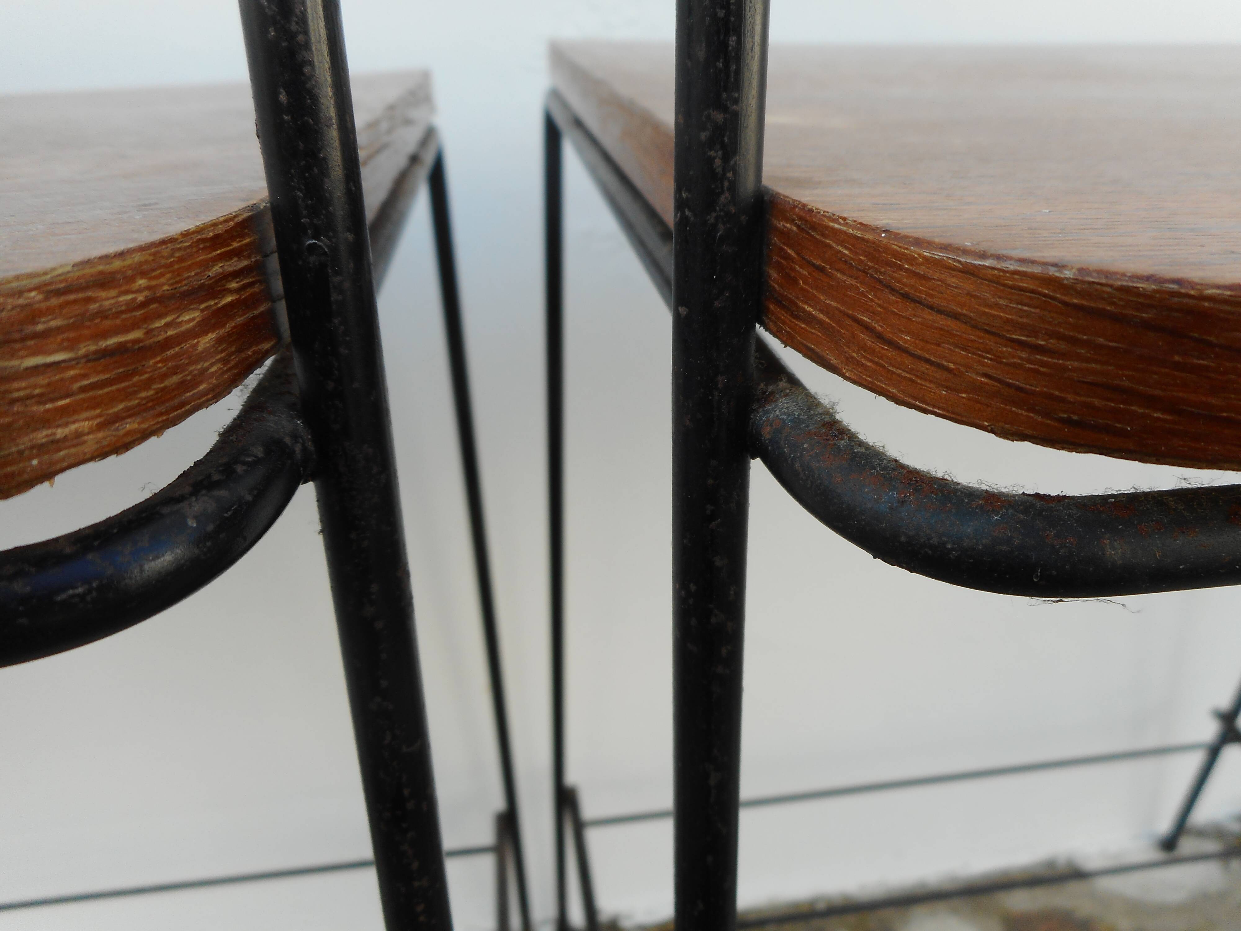 Pair of vintage bedside tables