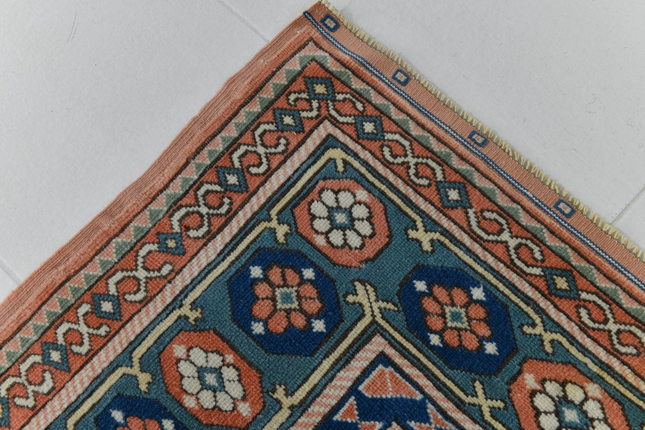 5x7 Blue & Copper Classic Persian Rug, 166x209Cm