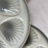 Assiettes à huîtres Moulin des Loups Orchies