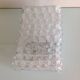 Wall lamp in ice glass and diamond tips / vintage 60s-70s