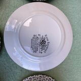 Assiettes à dessert