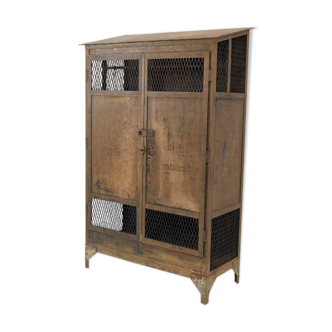 19th century industrial factory wardrobe