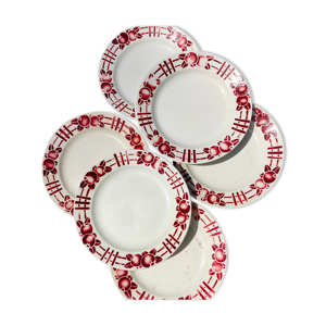 Assiettes en porcelaine