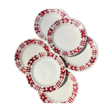 Saint Amand opaque porcelain plates