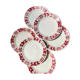 Saint Amand opaque porcelain plates