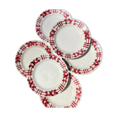 Saint Amand opaque porcelain plates