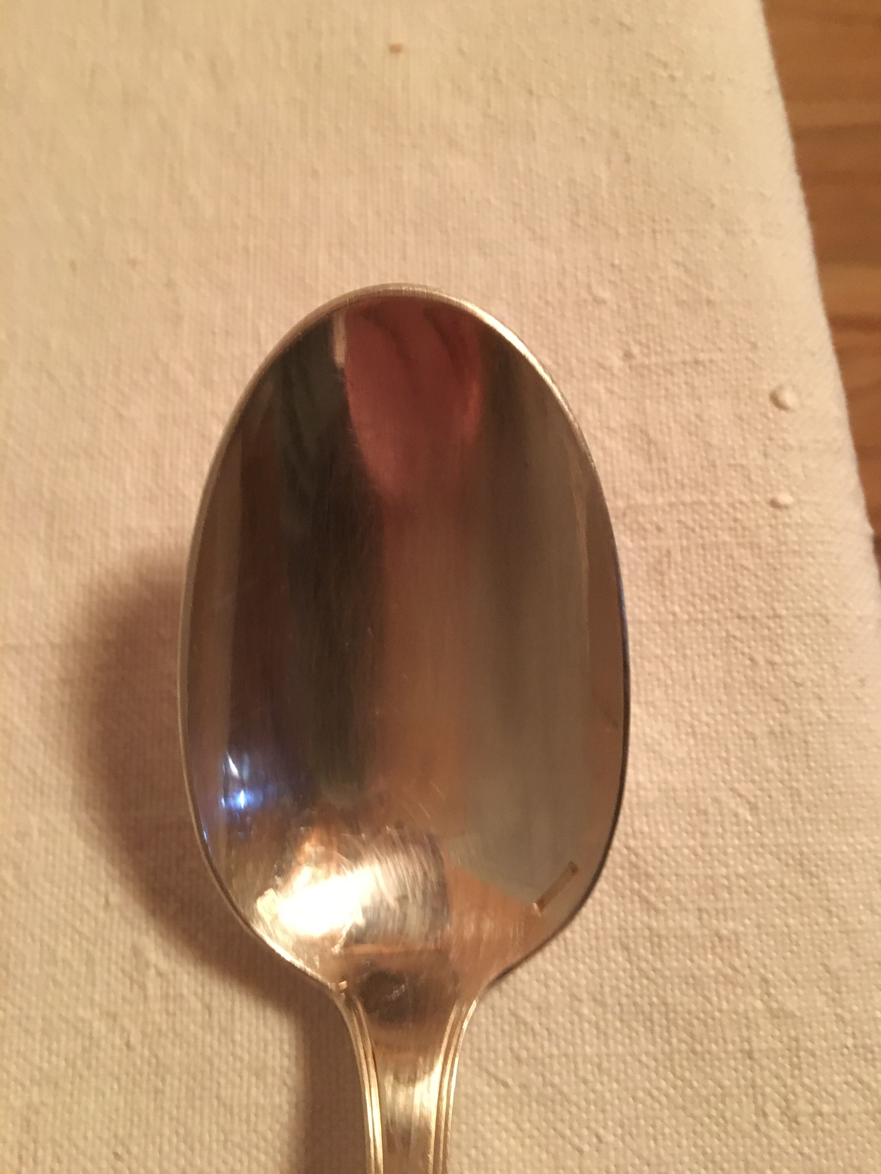 Pair of Christofle monogrammed cutlery