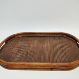 Large bamboo tray