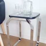 Bauhaus style chrome side table