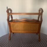 Wooden magazine rack