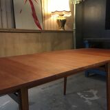 Scandinavian table with extensions-60 's