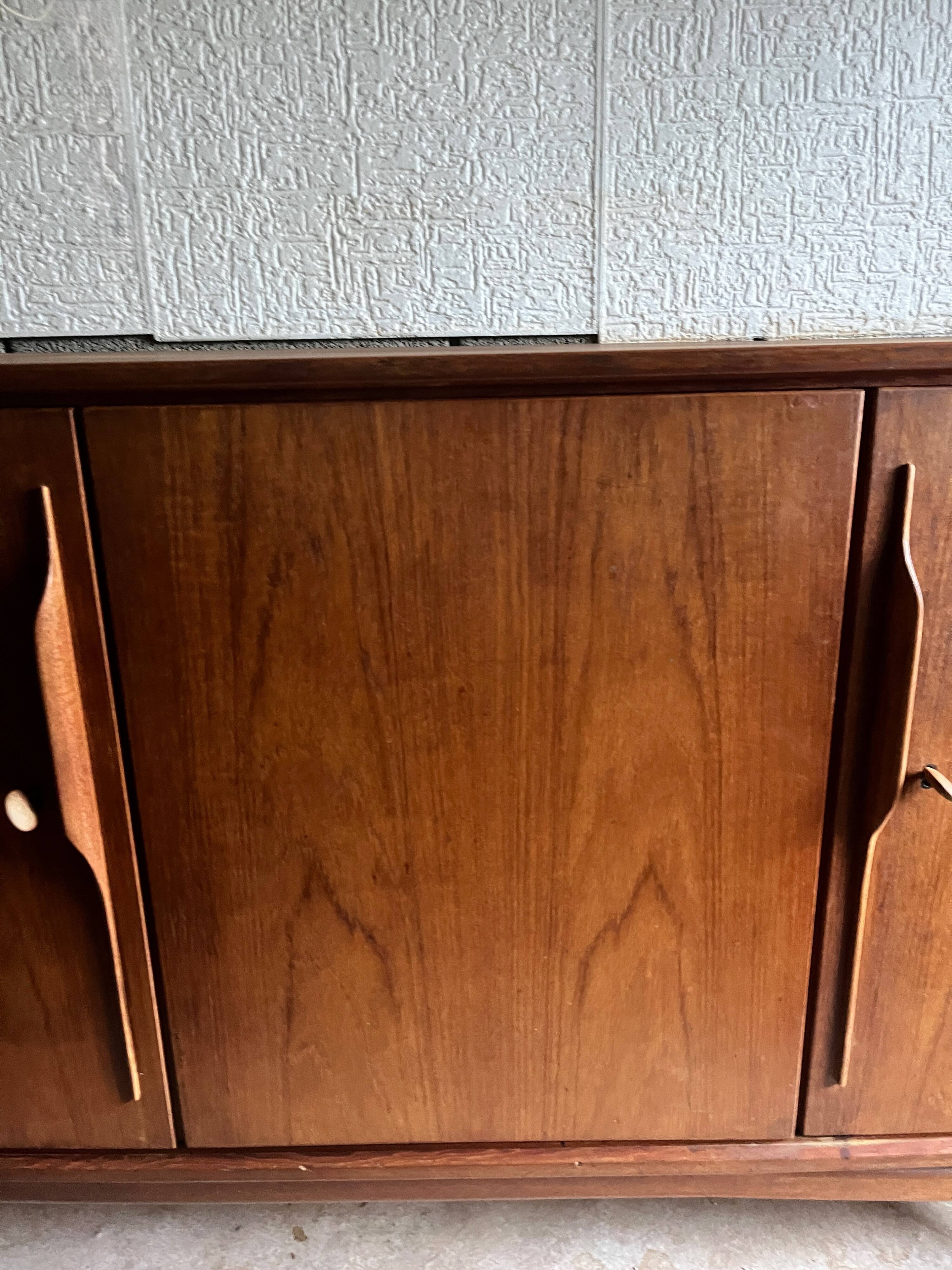 Vintage Swiss Teak Enfilade