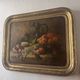 Large still life with fruits from the 19th century – oil on canvas and gilded frame – in superb condition.