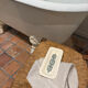 Longchamp soap dish in earthenware