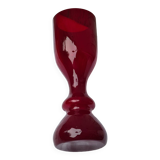 Vase rouge rubis Stefan Sadowski