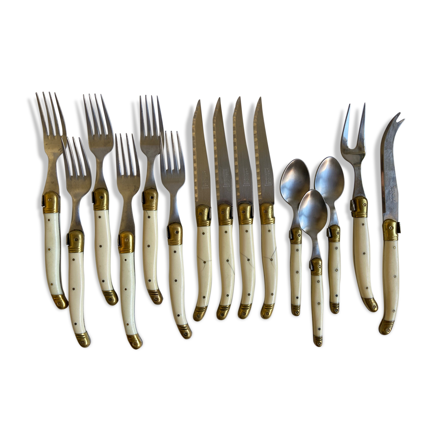 Set of 15 beige covers