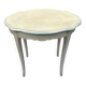Eggshell-coloured drawer with a cracked effect side table.