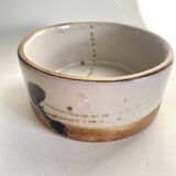 Stoneware dish signed La Colombe pottery, 50s/60s