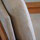 Modern Danish, Pair of Lounge Armchairs in Oak and Linen, Henning Kjærnulf, 1960s