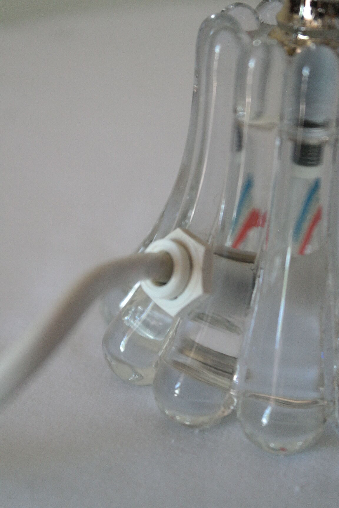 Vintage stamped table lamps