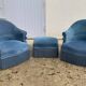 Pair of armchairs toad and rest feet 1970