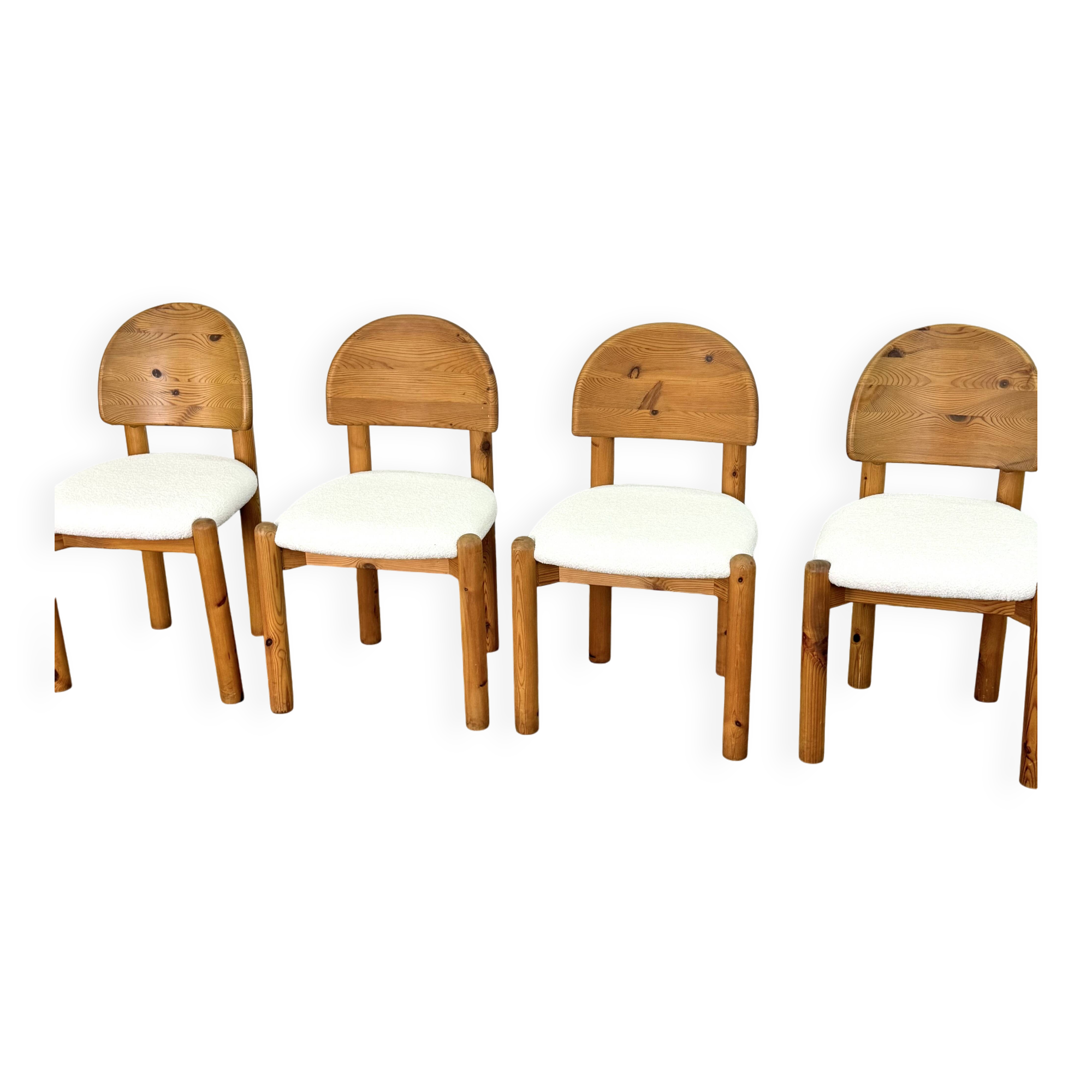 Ensemble de quatre chaises de salle à manger Rainer Daumiller par Hirtshals Savaerk