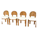 Ensemble de quatre chaises de salle à manger Rainer Daumiller par Hirtshals Savaerk