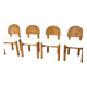 Ensemble de quatre chaises de salle à manger Rainer Daumiller par Hirtshals Savaerk