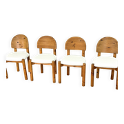Ensemble de quatre chaises de salle à manger Rainer Daumiller par Hirtshals Savaerk