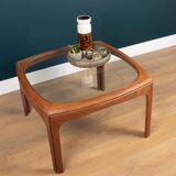 Retro Teak 1960s G Plan Fresco Teak & Glass Coffee Table