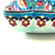 Square cut in blue Longwy enamels