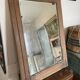 Miroir bois biseau