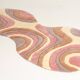 Mid-century wool rug, handmade, Poland, Europe, 1960s
