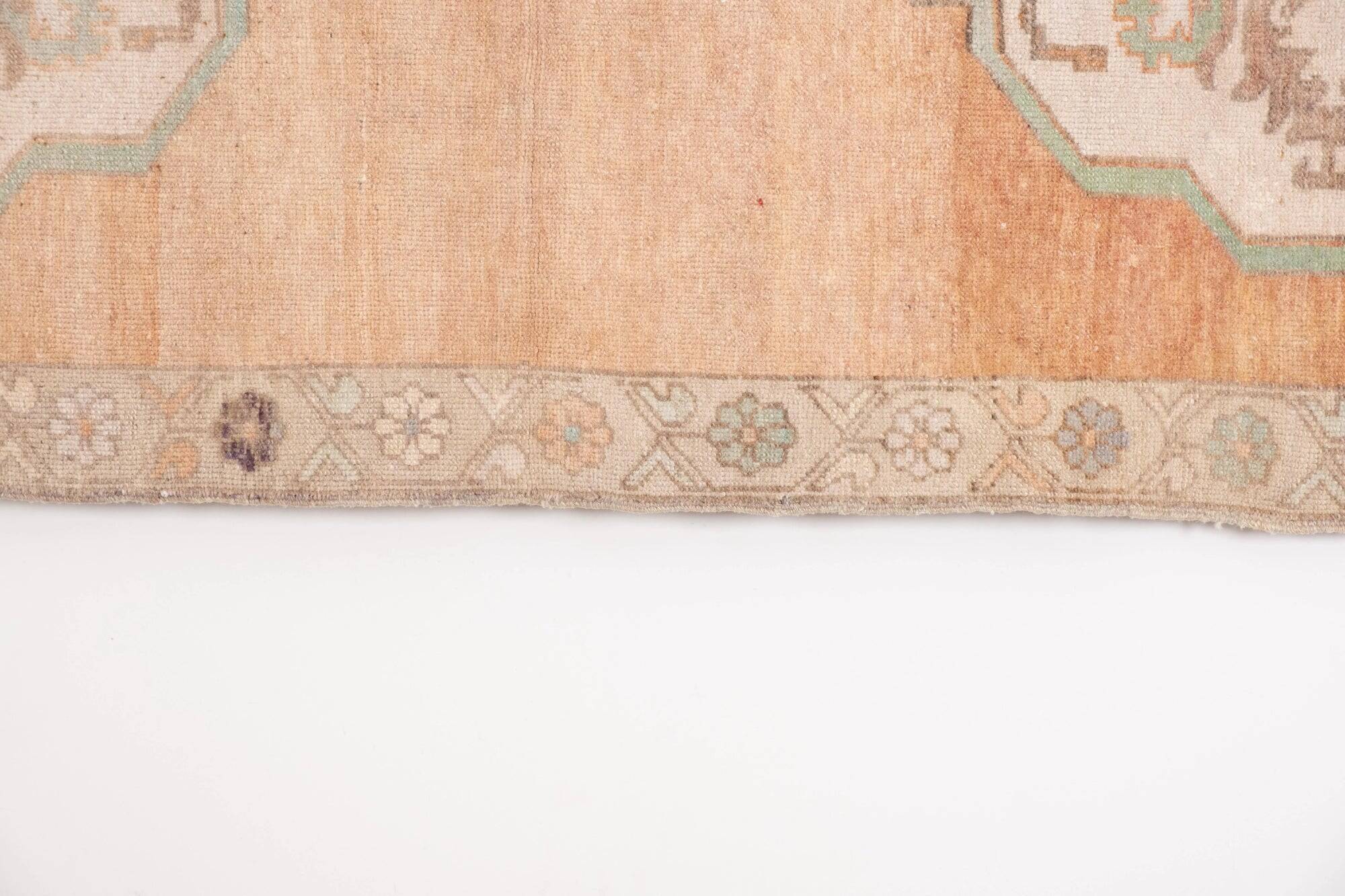 Vintage Turkish hallway rug 150x313 cm