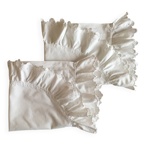 Deux housses de coussin