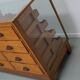 Antique British Maple & Oak Haberdashery Cabinet or Shop Counter, 1920/30s
