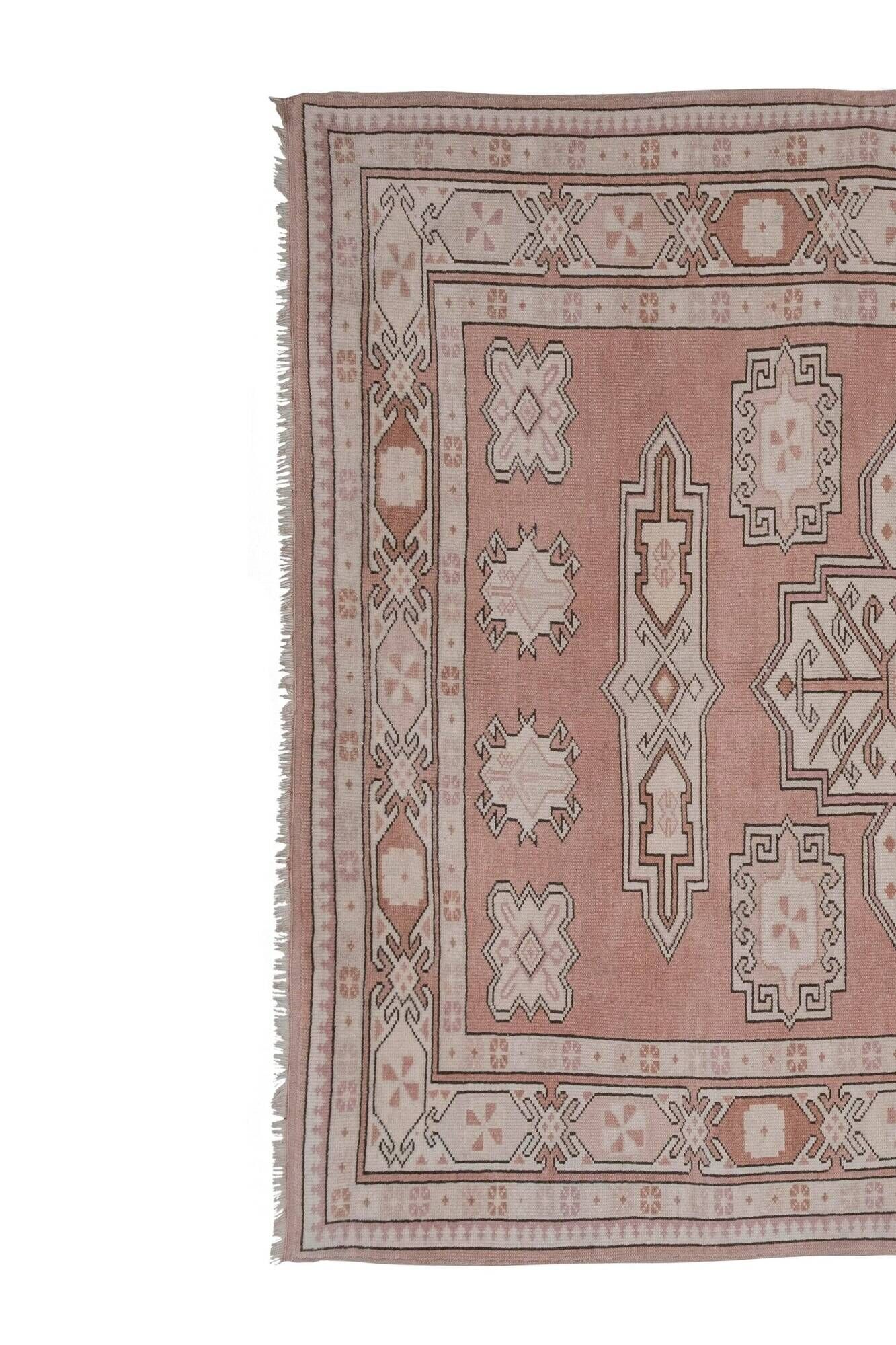 Vintage handmade Turkish rug 175x225 cm