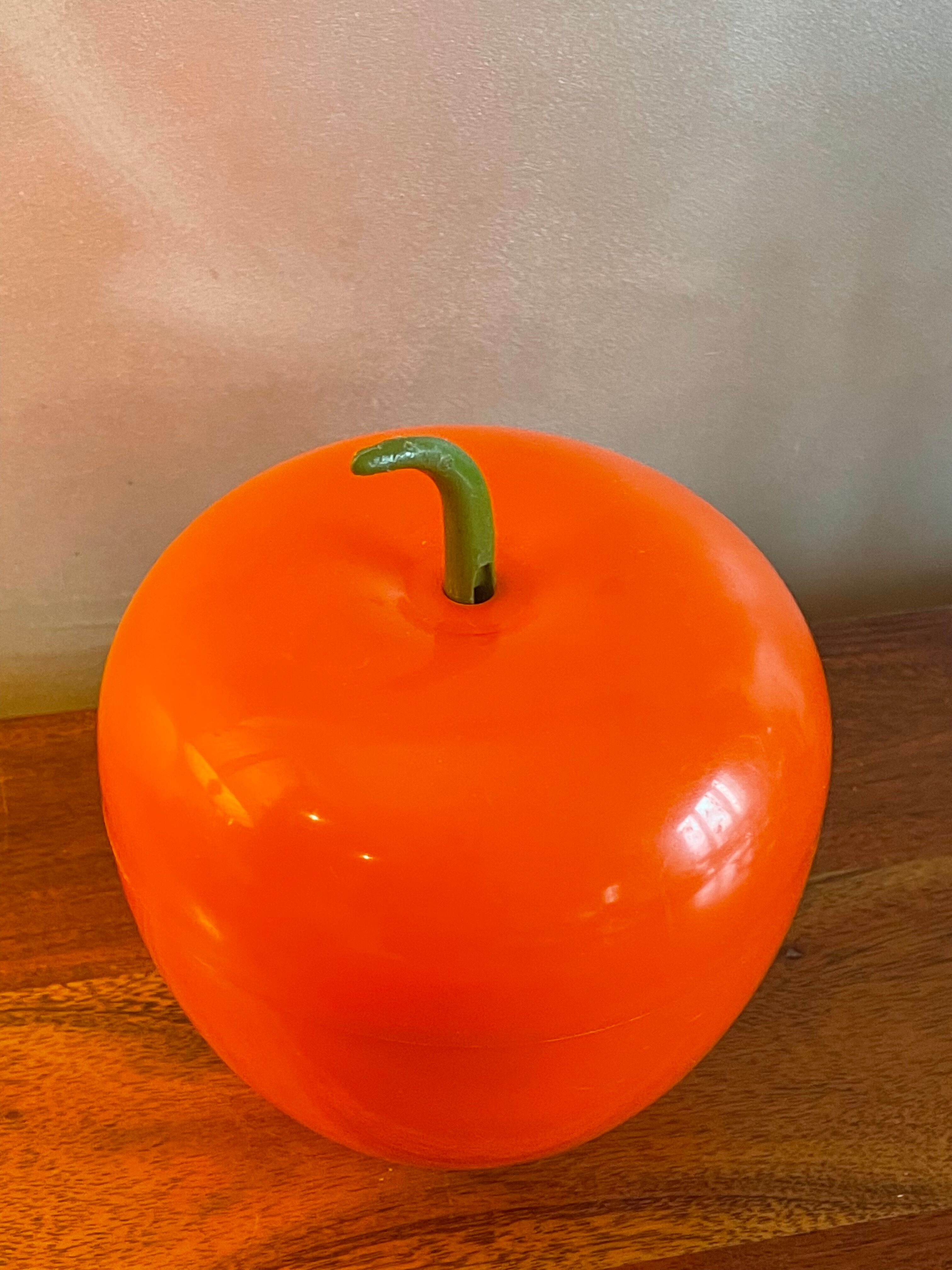 Seau à glaçon pomme orange