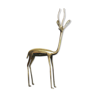 Gazelle en laiton