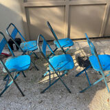 Chaise métalliques jardin et intérieur