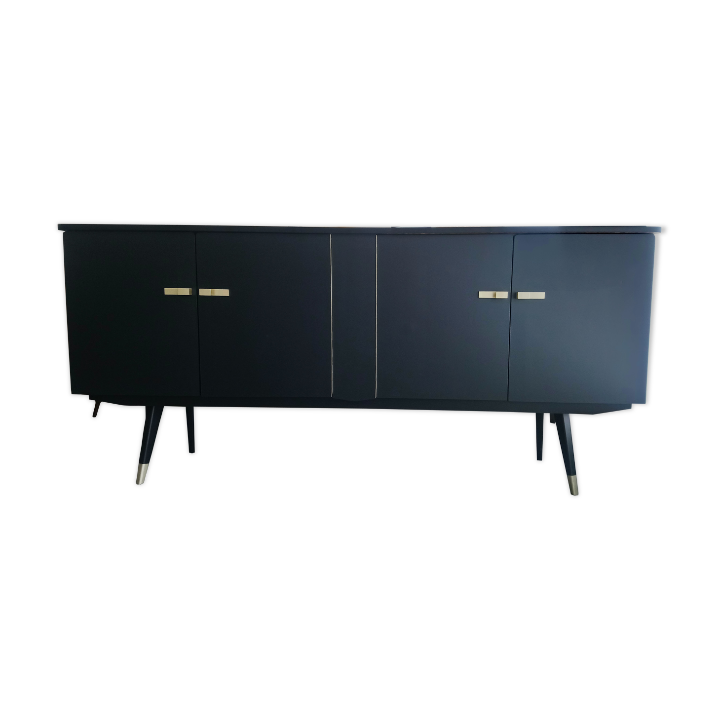 Black vintage sideboard