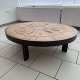 Roger Capron Ceramic Herbier Coffee Table Circa 1960