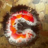 Leaf-shaped ceramic catchall from the 1960s.