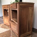 Pair of antique bedside tables